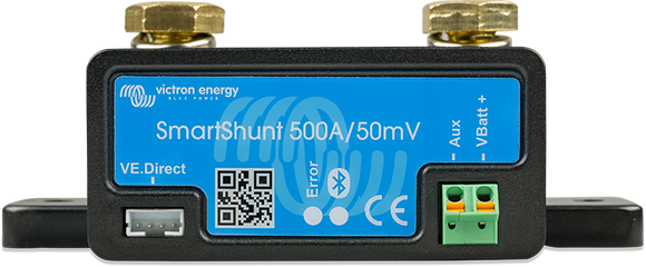 Victron Energy SHU050150050 - SmartShunt 500A/50mV - Bluetooth - Offgridlagret.se