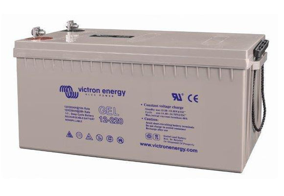 Victron Energy BAT412201104 - 12V220Ah Gel Deep Cycle Batteri - Offgridlagret.se