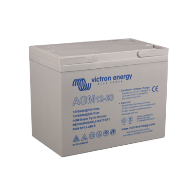 Victron Energy BAT412550084 - 12V/60Ah AGM Deep Cycle batteri - Offgridlagret.se