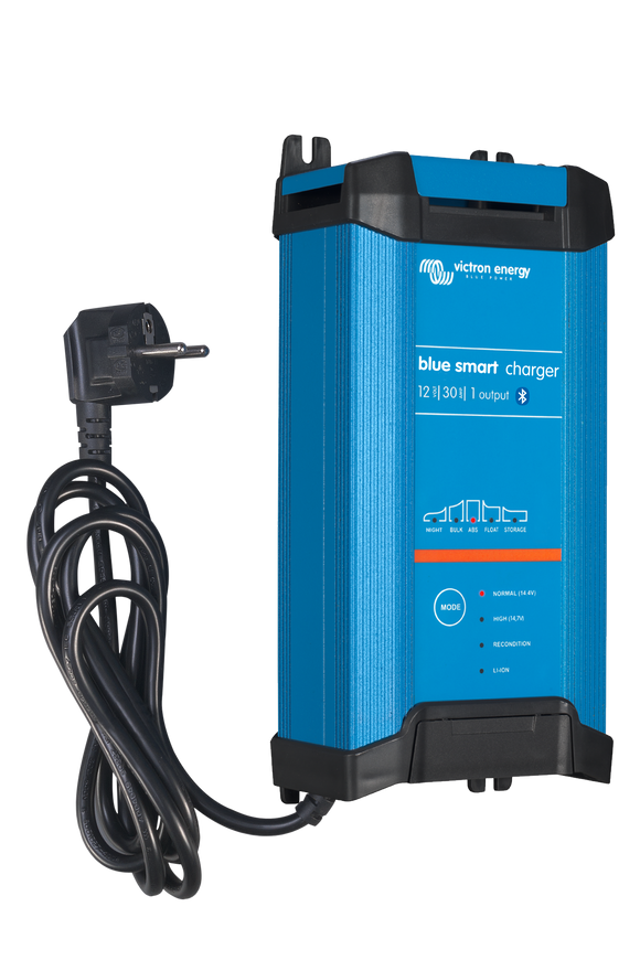 Victron Energy BPC123047002 - Blue Smart IP22 batteriladdare 12V/30A, 1 utgång - Bluetooth - Offgridlagret.se