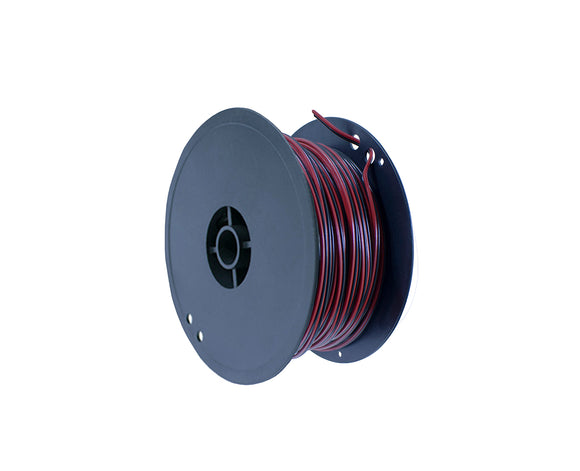 Röd/svart förtent kabel 2,5 mm2 på rulle