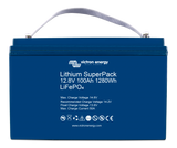 Victron Energy BAT512110710 - Lithium SuperPack 12,8V/100Ah High current (M8) - Offgridlagret.se