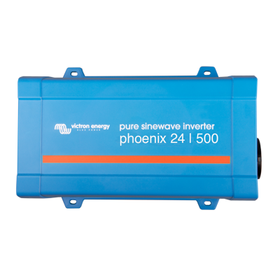 Victron Energy PIN245010200 - Phoenix Inverter 24/500, 230V, VE.Direct, Schuko-uttag - Offgridlagret.se