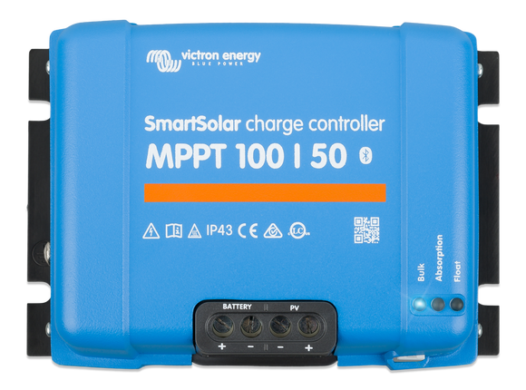 Victron Energy SCC110050210 - SmartSolar MPPT 100/50, solcellsregulator - Bluetooth - Offgridlagret.se