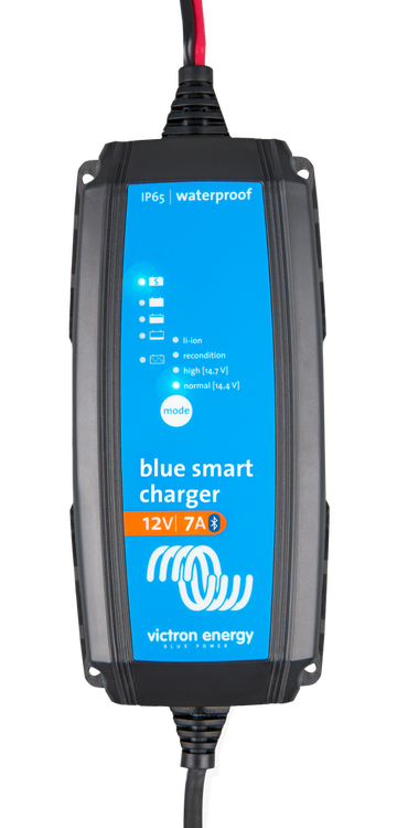 Victron Energy BPC120731064R - Blue Smart IP65 batteriladdare, 12V/7A - Bluetooth - Offgridlagret.se