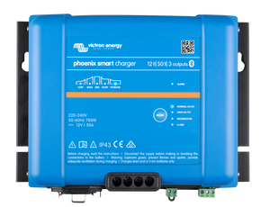 Victron Energy PSC125053085 - Phoenix Smart IP43 Charger 12/50(3) - Bluetooth (ink 230V kabel) - Offgridlagret.se