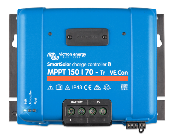 Victron Energy SCC115070411 - SmartSolar MPPT 150/70-Tr VE.Can - Bluetooth - Offgridlagret.se