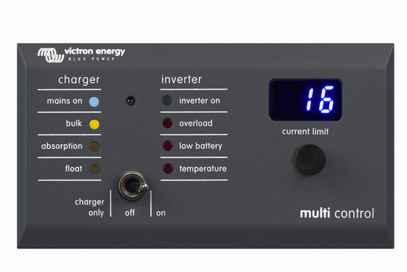 Victron Energy DMC000200010R - Digital Multi Control 200/200A GX - Offgridlagret.se