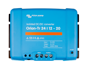 Victron Energy ORI241224110 - Orion-Tr 24/12-20A (240W), isolerad DC-DC-omvandlare, justerbar utspänning 10-15V - Offgridlagret.se