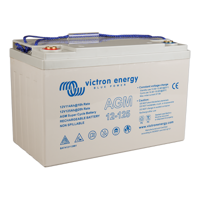 Victron batteri AGM Super Cycle 125Ah
