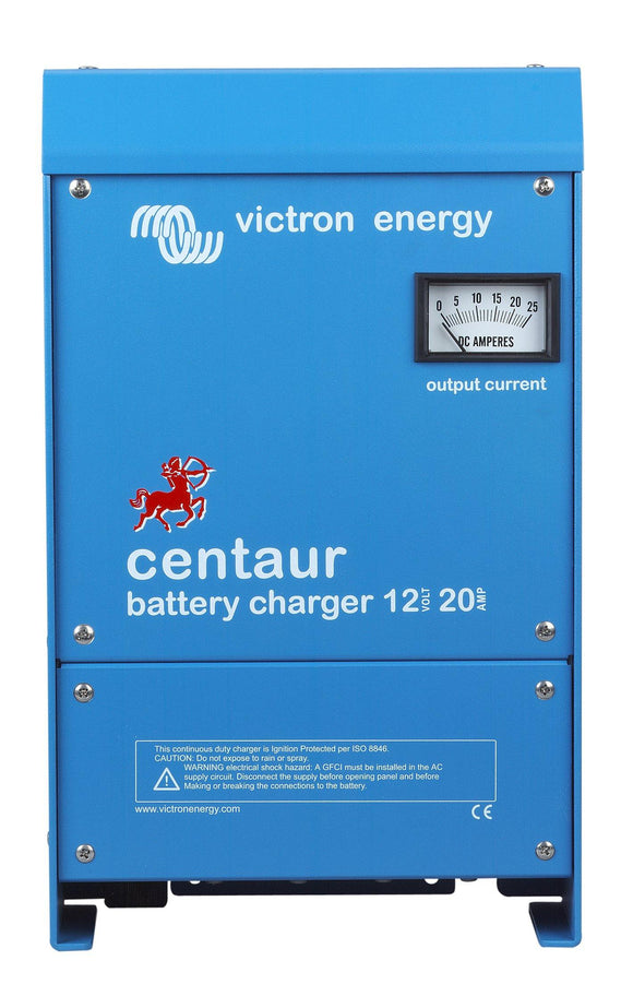 Victron Energy CCH012060000 - Centaur Charger 12/60 (3), batteriladdare 12V/60A, 3 utgångar - Offgridlagret.se
