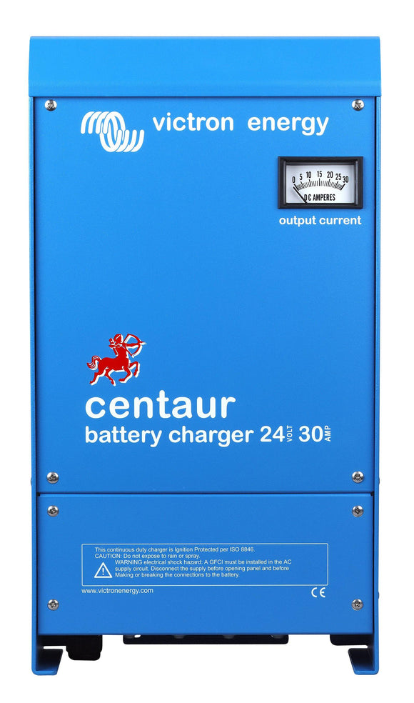 Victron Energy CCH024030000 - Centaur Charger 24/30 (3), batteriladdare 24V/30A, 3 utgångar - Offgridlagret.se