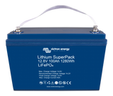 Victron Energy BAT512110710 - Lithium SuperPack 12,8V/100Ah High current (M8) - Offgridlagret.se