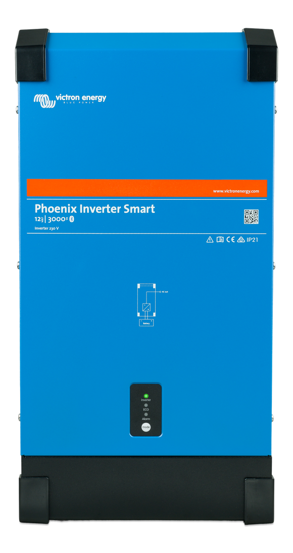 Victron Energy PIN122300000 - Phoenix Inverter 12/3000, 230V, Smart - Bluetooth - Offgridlagret.se