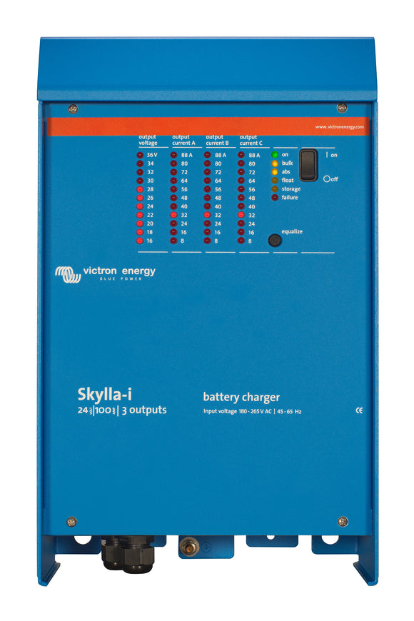 Victron Energy SKI024100002- Skylla-i 24V/100A, 3 utgång