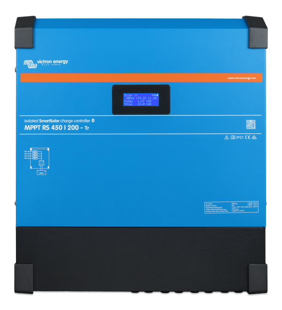 Victron Energy SCC145120410 - SmartSolar MPPT RS 450/200-TR - Bluetooth