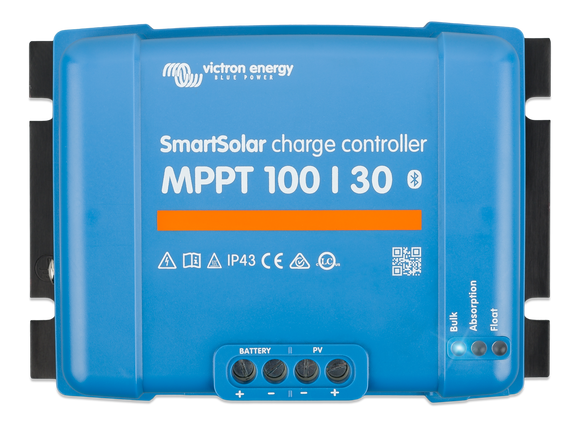 Victron Energy SCC110030210 - SmartSolar MPPT 100/30, solcellsregulator - Bluetooth - Offgridlagret.se