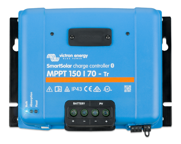 Victron Energy SCC115070211 - SmartSolar MPPT 150/70-Tr, solcellsregulator - Bluetooth - Offgridlagret.se