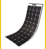 Solpanel Flexibel med 6 meter kabel - 150W ETFE