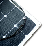 Solpanel Flexibel med 6 meter kabel - 150W ETFE