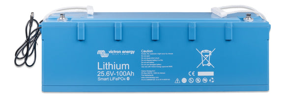 Victron Energy BAT524110610 - LiFePO4 Batteri 25,6V/100Ah - Smart - A -Bluetooth