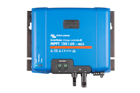 Victron Energy SCC115045310 - SmartSolar MPPT 150/45-MC4, solcellsregulator, 12/24/48V