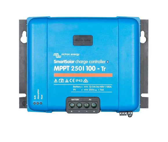 Victron Energy SCC125110411 - SmartSolar MPPT 250/100-TR VE.Can, solcellsregulator - Bluetooth - Offgridlagret.se