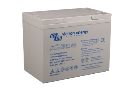 Victron Energy BAT412550104 - 12V/60Ah Gel Deep Cycle Batteri - Offgridlagret.se